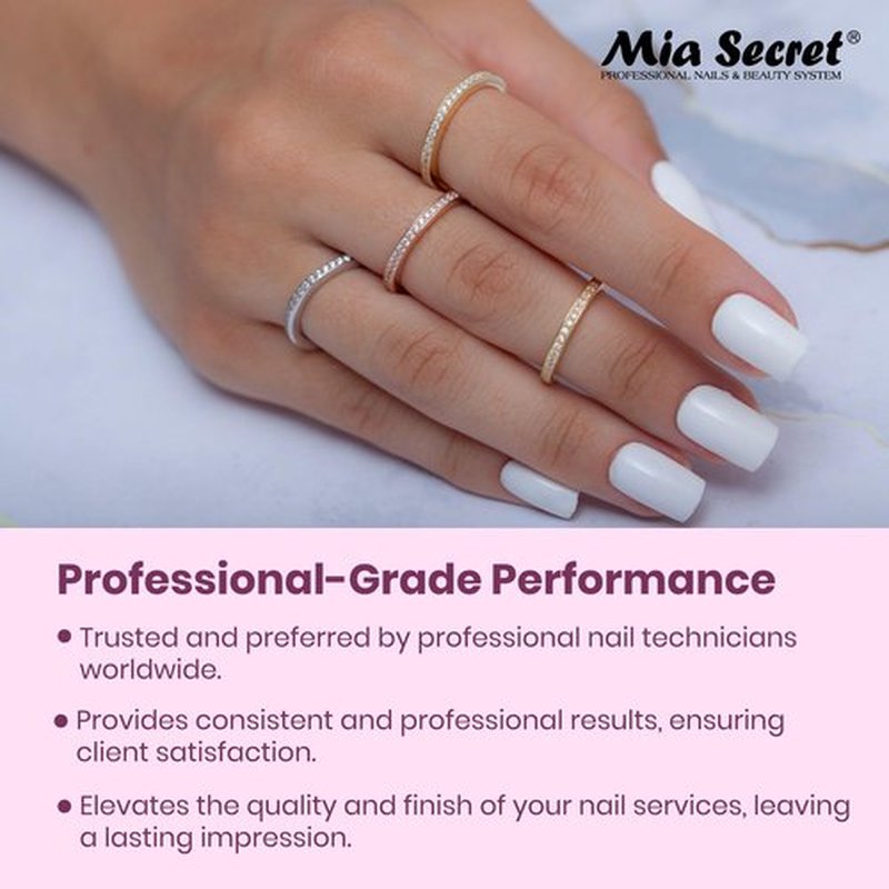 Nail Brushes with Kolinsky Squirrel Hair by Mia Secret Store