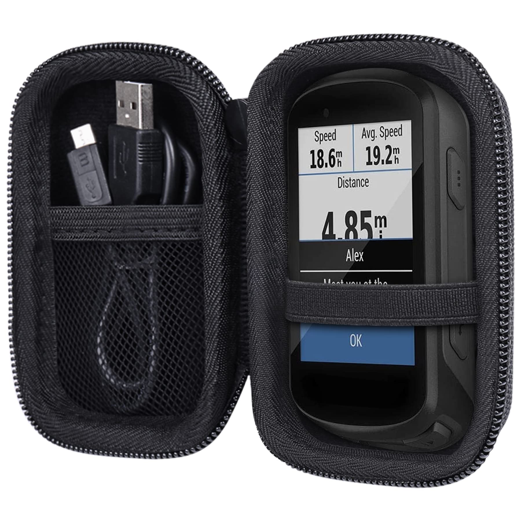 Aenllosi Hard Carrying Case Replacement for Garmin Edge 830/840/540/530/130PLus/520/820 Solar GPS Cycling