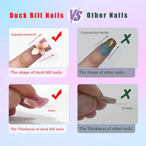 TENPAL Handmade Duckbill Press on Nails - Zebra Print & Pink Floral 3D Metal Cross Studs | Glossy Icy French Tips False Nails with Designs| Royal Core Aesthetic Glue on Nails for Daily Party Wear(S)