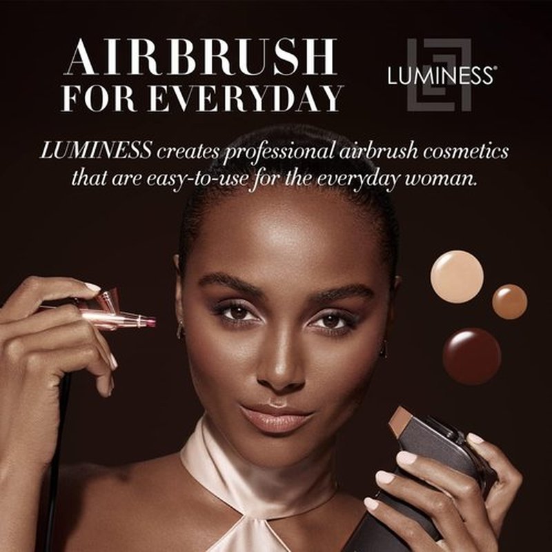 Luminess Air Silk 4-In-1 Airbrush Foundation- Foundation, Shade 130 (.5 Fl Oz) - Sheer to Medium Coverage - Anti-Aging Formula Hydrates and Moisturizes - Professional Makeup Kit for Cordless Air Brush