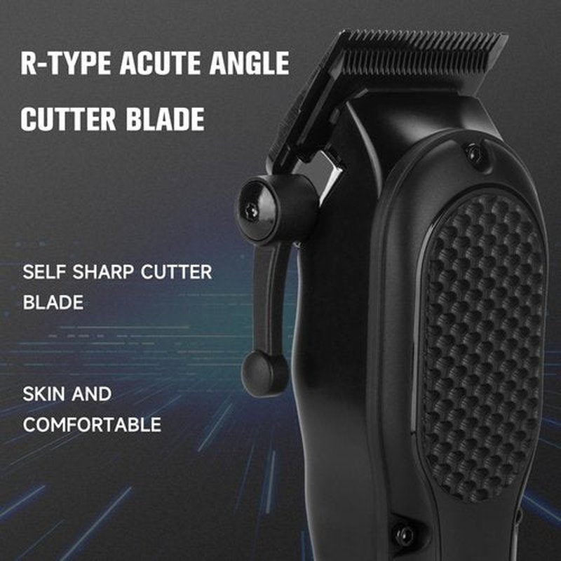 NUTCORE Men's Hair Clippers for Professional Hair Trimmer Cordless Rechargeable Powerful Beard Trimmer Hair Cutting Grooming Tool