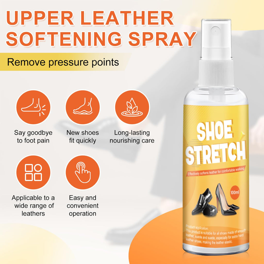 kuailaya Shoe Stretch Spray, Professional Shoe Stretcher Boot Stretcher