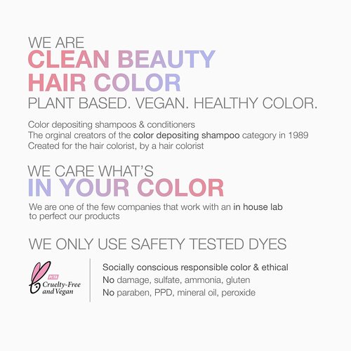 Celeb Luxury Intense Color Depositing Shampoo - Vegan Semi-Permanent Hair Dye with BondFix Rebuilder | Plant-Based, Vibrant Color