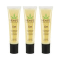 Hempz Original Lip Balm, 3-Pack, travel essential for dry cracked lips, ultra hydrating gloss, .44 oz