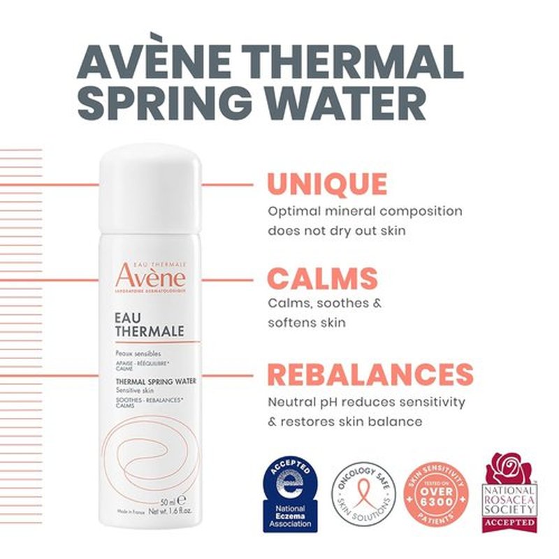 Avène Hypersensitive Skin Care Starter Kit - Complete Routine with Cream, Cleanser & Spray