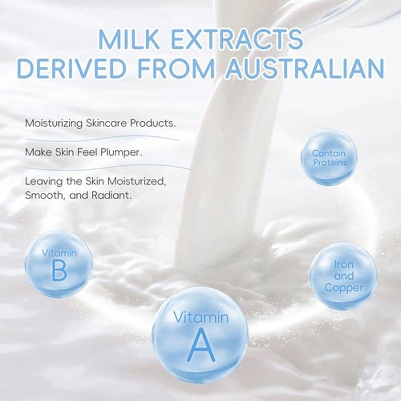 12PCS Milk Skin Care Set for Kids & Teens, 12 IN 1 Moisturizing Milk Skincare Set for Kids Girls Ages 8-12, Milk Skin Care Kit for Girls Teens 10-12, Birthday Gifts for Kids, Face Care Kit, Bulk Gifts