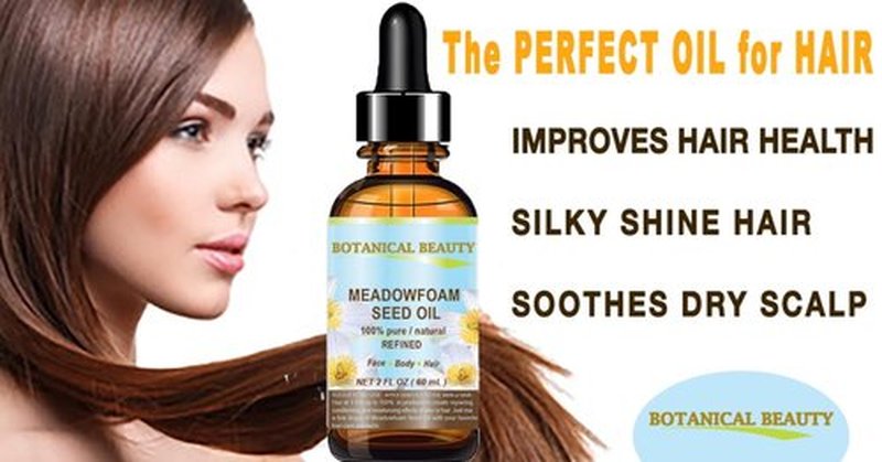 Botanical Beauty MEADOWFOAM SEED OIL 100% Pure Natural Refined Undiluted for Face, Body, Hair, Nails 1 Fl.oz.- 30 ml