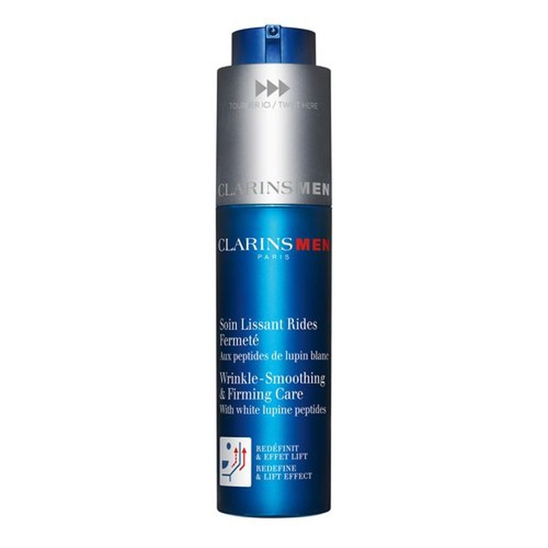 CLARINSMEN Wrinkle Smoothing and Firming Anti Aging Face Moisturizer | Mens Face Moisturizer | Visibly Lifts, Firms, Smoothes Skin and Refines Pores | All Skin Types | 1.7 Ounces