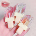 Pakivs 3Pcs Clear Cute Lip Gloss Set,Fruit Flavored Lip Oil Set,Long Lasting Moisturizing,Hydrating Lip Glow Oil,Party Gift,Non-toxic