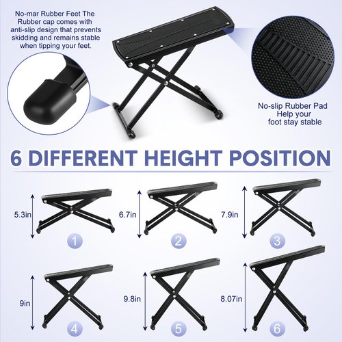Gisafai 27 Pcs Pedicure Kit Professional Pedicure Tools Pedicure Foot Rest Foot Scrubber Dead Skin Remover Non Slip Pedicure Stand Foot Care Kit for Home Salon Care Men Women Foot Callus Remover