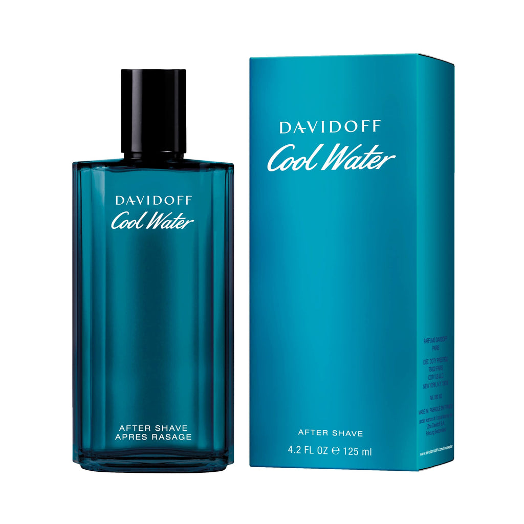 Davidoff Cool Water Aftershave Splash for Men With Notes of Coriander, Mint, Lavender & Amber