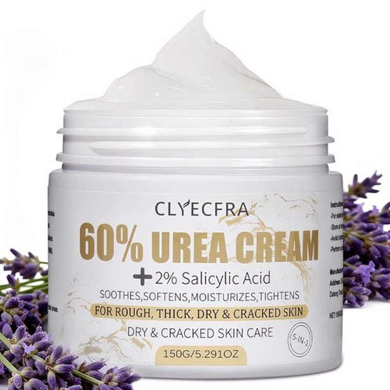 Regine Switzerland 5-in-1 Urea Cream - Maximum Strength 60% Formula with 2% Salicylic Acid for Deep Hydration & Callus Removal | 150g