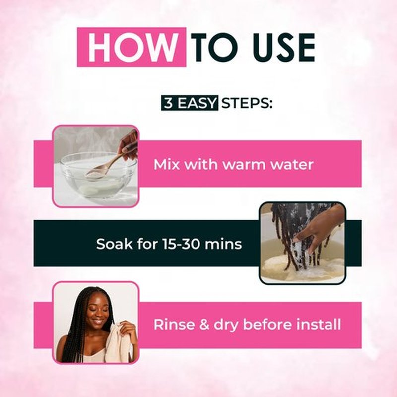 Esha Braid N Slay Detox Powder – Scalp Cleanser for Braids, Locs & Twists – Removes Buildup, Odor & Prewashes Synthetic Hair – Non-Stripping, Soothing, 340g (12 Fl Oz, UNSCENTED)