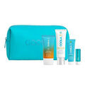 COOLA Organic Sunscreen & Lip Balm SPF 30 | TSA Approved, Vegan & Gluten Free Essentials Kit - 4 Items