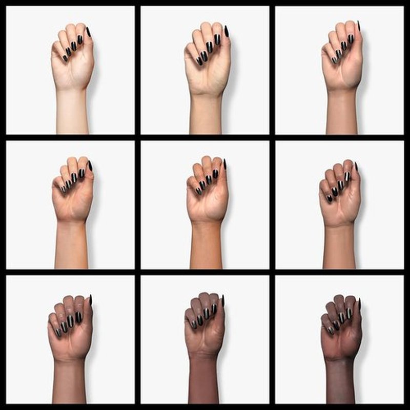 Kiara Sky Gel Polish - Black To Black | Long-Lasting 15 Gram Formula for Stunning Nails