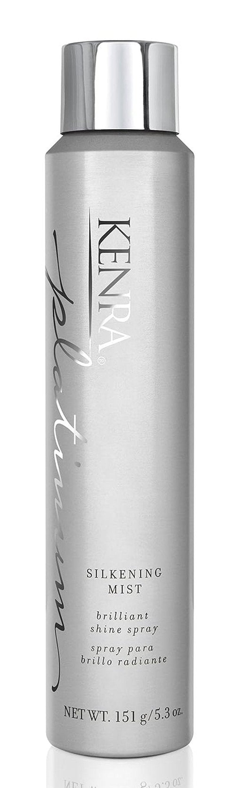 Kenra Professional Platinum Silkening Mist - Brilliant Shine Spray for Smooth Flyaways & Frizz Control | All Hair Types