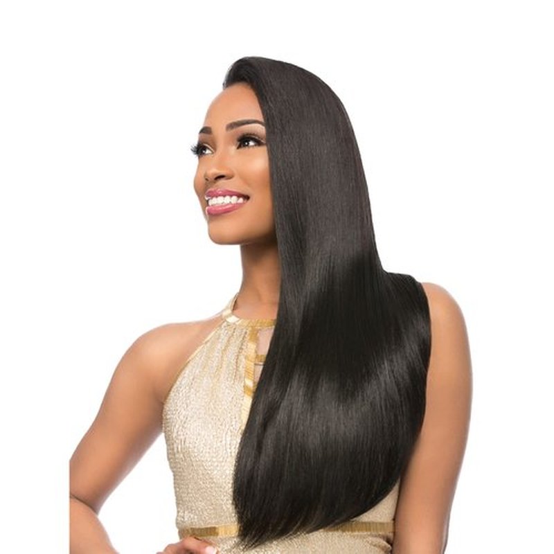 Sensationnel 2-Pack Deal ! Human Hair Weave Empire Yaki Weaving (10", 1B)