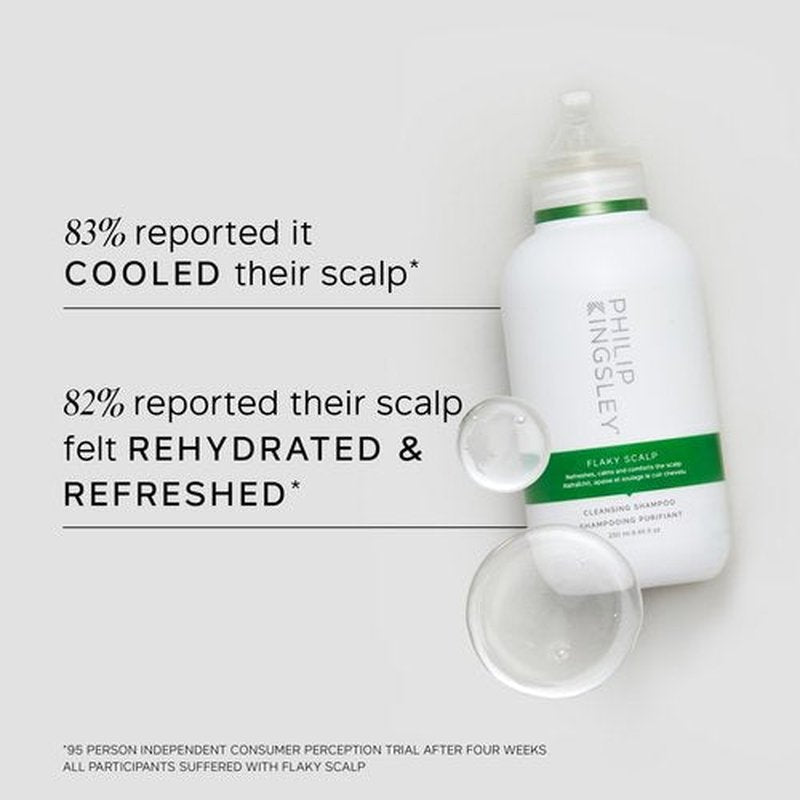 PHILIP KINGSLEY Flaky Scalp Shampoo for Dry, Oily Cleansing and Soothing Scalp Care - Soothes and Calms, 8.45 oz.