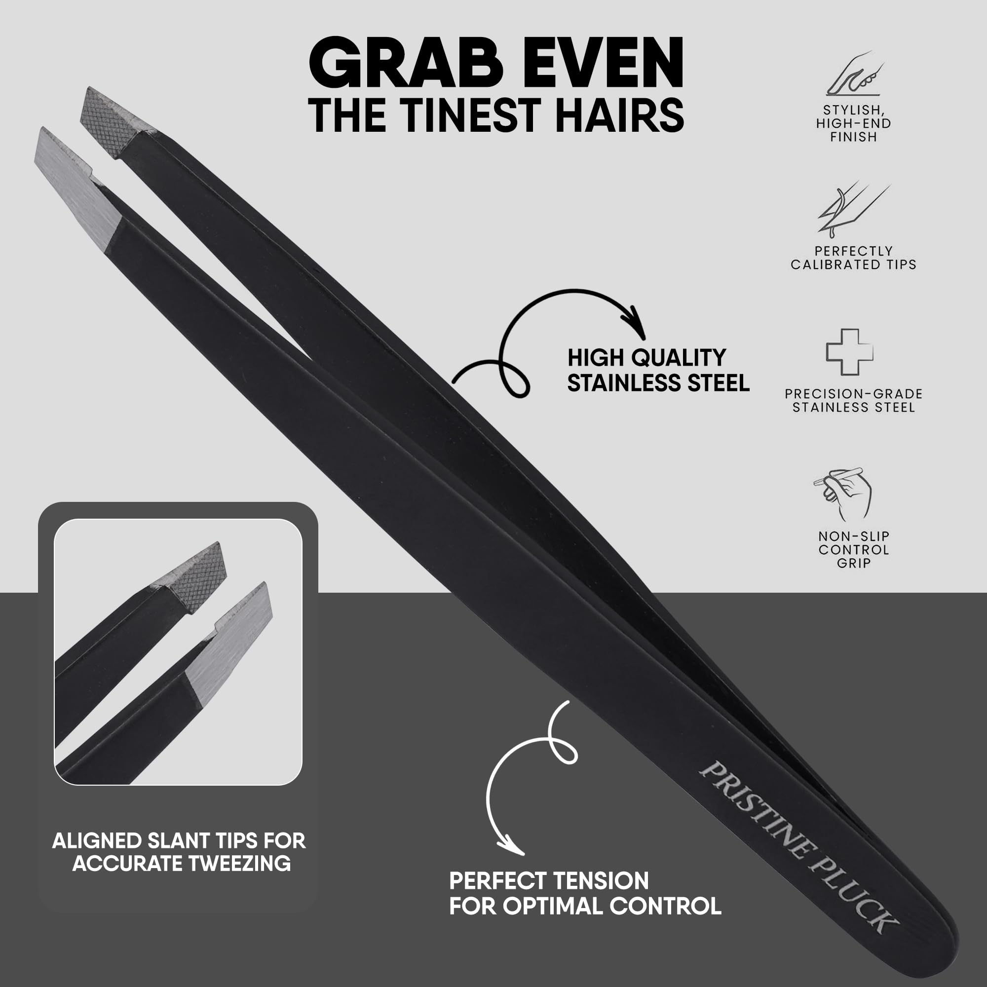 5” Beard & Mustache Scissors for Men – German Stainless Steel Precision Trimming Shears with Tweezers, Mustache Comb, Beard Comb & Travel Pouch for Facial Hair Grooming Kit