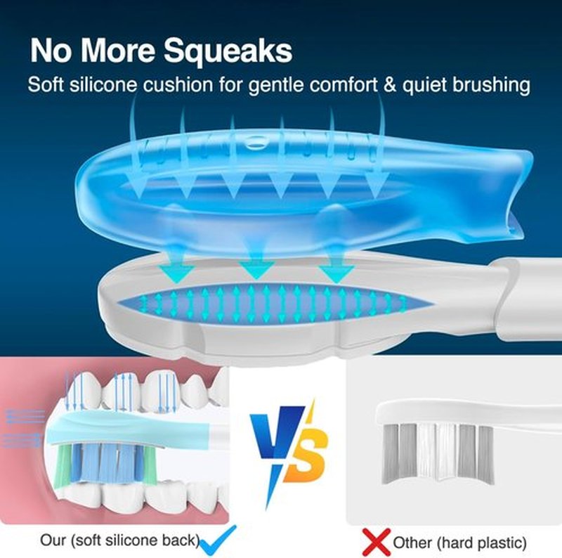 Philips Sonicare Replacement Toothbrush Heads - C3, A3, 4100 Compatible - 12 Pack for Superior Cleaning
