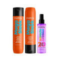 Matrix Mega Sleek Shampoo & Conditioner Set - Frizz Control for Smooth, Shiny Hair | Nourishing Shea Butter for Dry, Damaged Hair