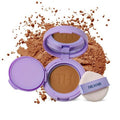 TRUHAIR Root & Scalp Cover Up Pressed Powder Compact, Waterproof, Weightless Hair Coverage & Bald Spot Concealing, Root Touch Up Hair Color for Gray Coverage & Thinning Areas, 0.35 Oz (Medium Brown)