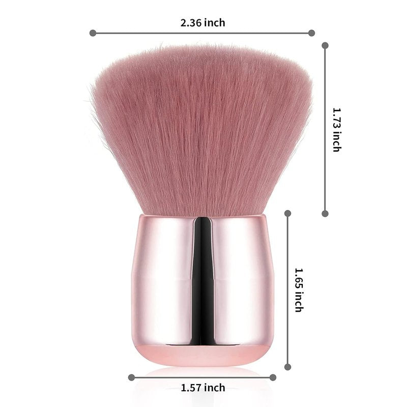 Vaincre Nail Art Dust Cleaner Brush - Soft Brush for Acrylic Application | Pink Color