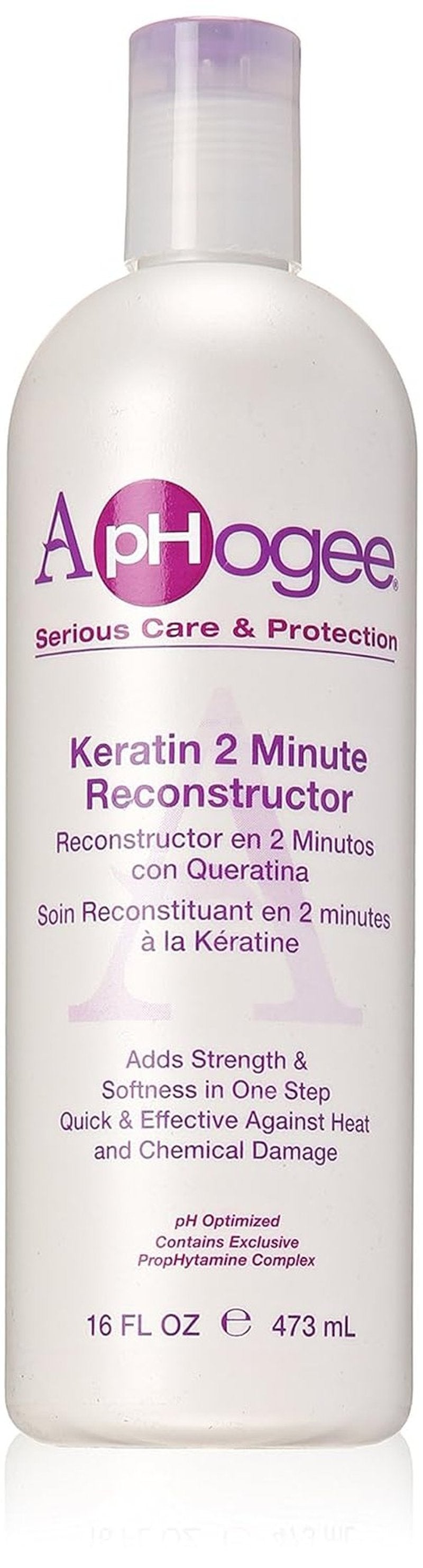 ApHogee Intensive Keratin Reconstructor - Strengthens & Restores Hair | 16 Oz