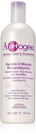 ApHogee Intensive Keratin Reconstructor - Strengthens & Restores Hair | 16 Oz