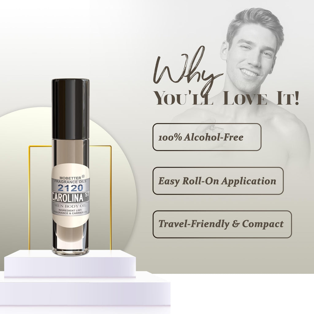 MOBETTER FRAGRANCE OILS 2120 Carolina Street Men Perfume Body Oil
