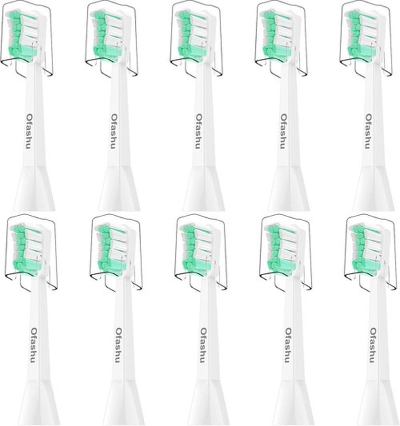 Philips Sonicare Replacement Electric Toothbrush Heads - Compatible with ProtectiveClean & DiamondClean | 10 Pack