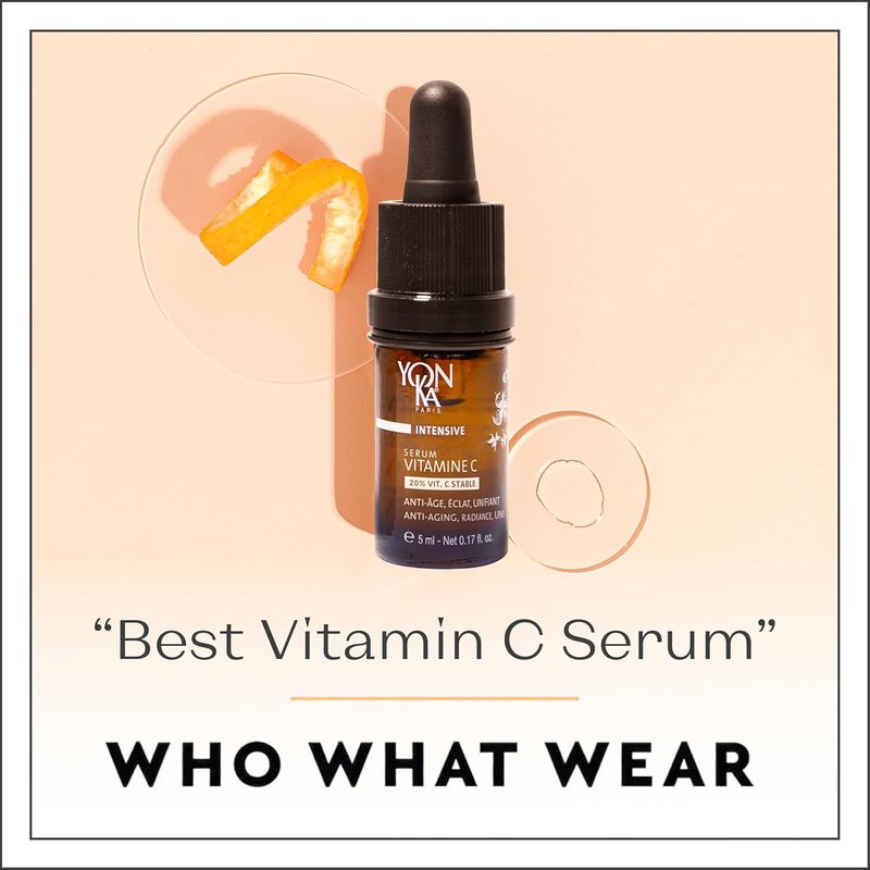Yon-Ka 20% Vitamin C Serum - Concentrated Anti-Aging Face Treatment for Even Tone & Firm Skin