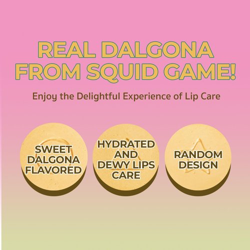 BRING GREEN Dalgona Lip Balm 10g, Shea Butter & Squalane, Hydrating Moisturizing Lip Care for Dry Chapped Lips