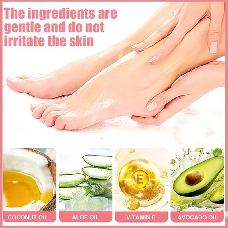 KAHSOSE Urea Heel Balm Stick for Feet and Hands,3Pcs Moisturizing Heel Balm for Dry Cracked Feet, Hydrating Stick for Foot & Hands, For Women & Men, Travel Size(Peach, Urea and Honey)
