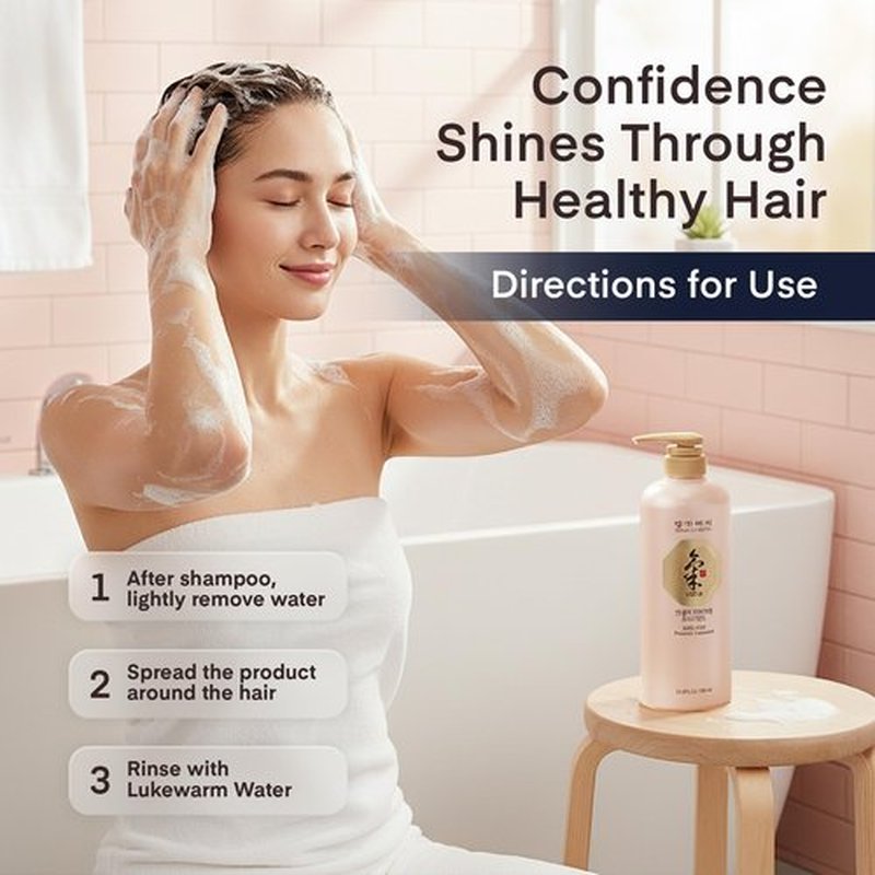 Daeng Gi Meo Ri - Ki Gold Premium Shampoo 26.3 FL OZ and Treatment 26.3 FL OZ Blue Box Set, Promotes Healthy Hair Growth, Scalp Stimulant, Prevents Hair Loss, Box Color may vary(red, blue, gold).