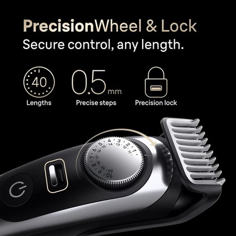 Braun Series 9 All-in-One Grooming Kit - 13-in-1 Beard Trimmer, Body Groomer & Hair Clipper