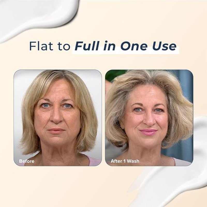 TRUHAIR Volume+ Conditioner - Lightweight Hydration & Shine with Keratin & Panthenol | 8 oz