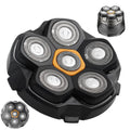 Universal Magnetic 6 Blade head shaver Replacement heads Compatible with Wyklaus Redbreak Detona DOAO head shaver