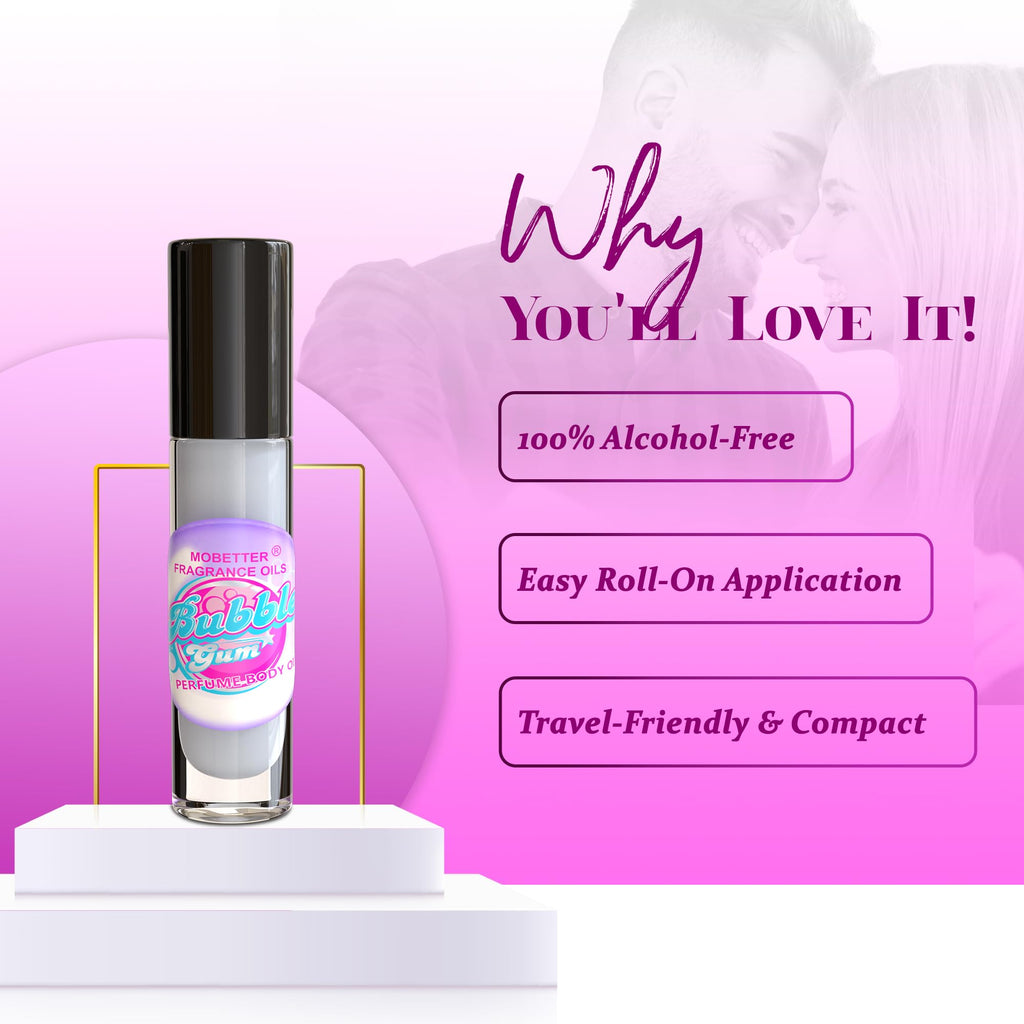 MOBETTER FRAGRANCE OILS' Bubble Gum Perfume Body Oil