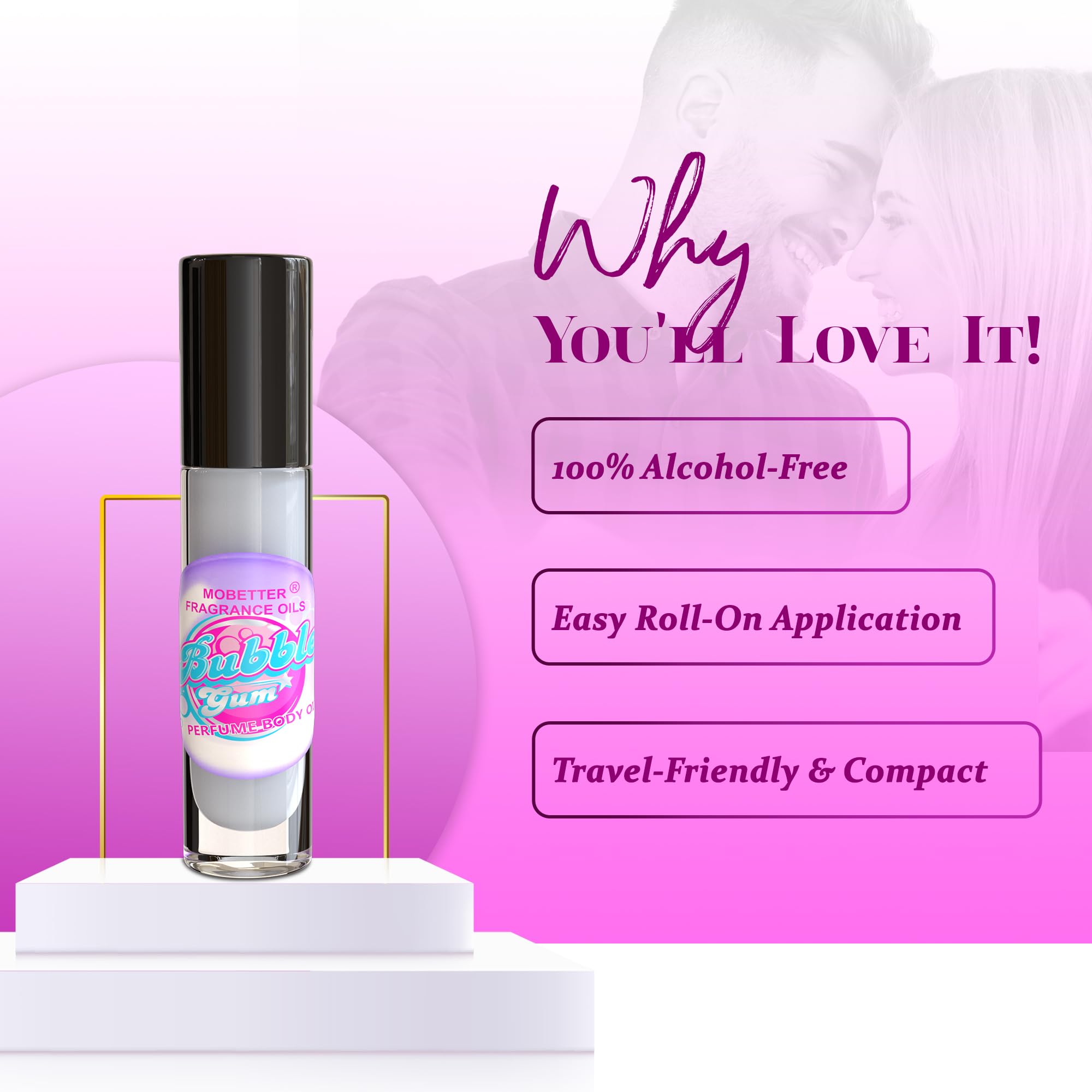 MOBETTER FRAGRANCE OILS' Bubble Gum Perfume Body Oil