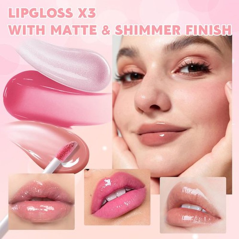 Color Nymph Makeup Set for Teen Girls Women with 2-in-1 Travel Bag, All In One Makeup Case Full Kit Includes Eyeshadow Lipgloss Eyebrow Powder Highlighter Blush Mascara Eyeliner Lipliner & Puff - Pink