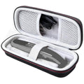 LinMei Hard Travel Case for Electric Trimmers & Shavers - Protective Organizer Compatible with QP27XX, QP28XX and QP6XXX - EVA Shell with Accessory Pocket - Black (Case Only)