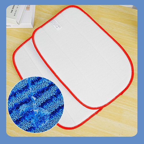 McCulloch Microfiber Mop Pads - 4 Pack Refills for MC1375 & MC1385 Steam Cleaners