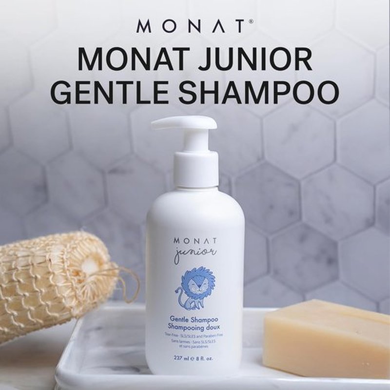 MONAT Junior™ Gentle Shampoo - Tear-Free, All-Natural Formula for Kids | 237 ml / 8 fl. Oz