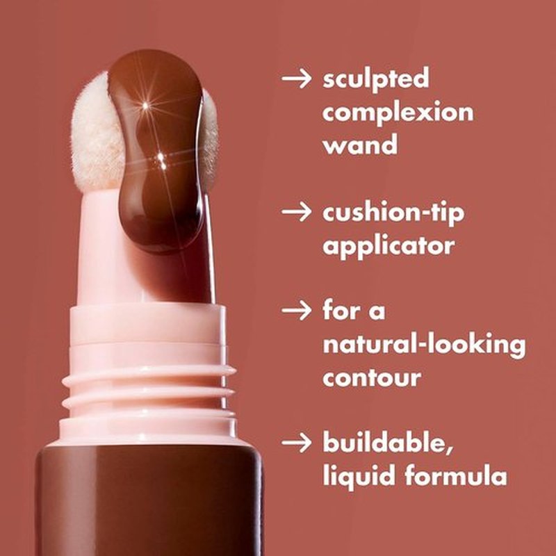 e.l.f. Halo Glow Contour Beauty Wand - Liquid Contour for Naturally Sculpted Look | Buildable, Vegan, Fair/Light