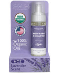 SoCal Suds & Company 2-in-1 Organic Foaming Baby Shampoo & Body Wash - Castile Soap - Gentle Body Soap and Shampoo for Sensitive Skin - Newborn & Kids Bath - Lavender, 6oz (Pack of 1)