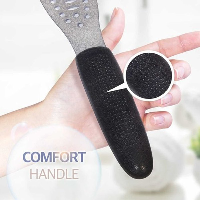 Foxi Fresh 2-Sided Diamond Coated Foot Scrubber Callus Remover Foot File Foot Care