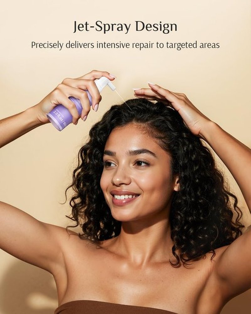 DR ZERO Hair Growth Serum - 3% Redensyl Treatment for Thinning Hair & Scalp Care, 60ml