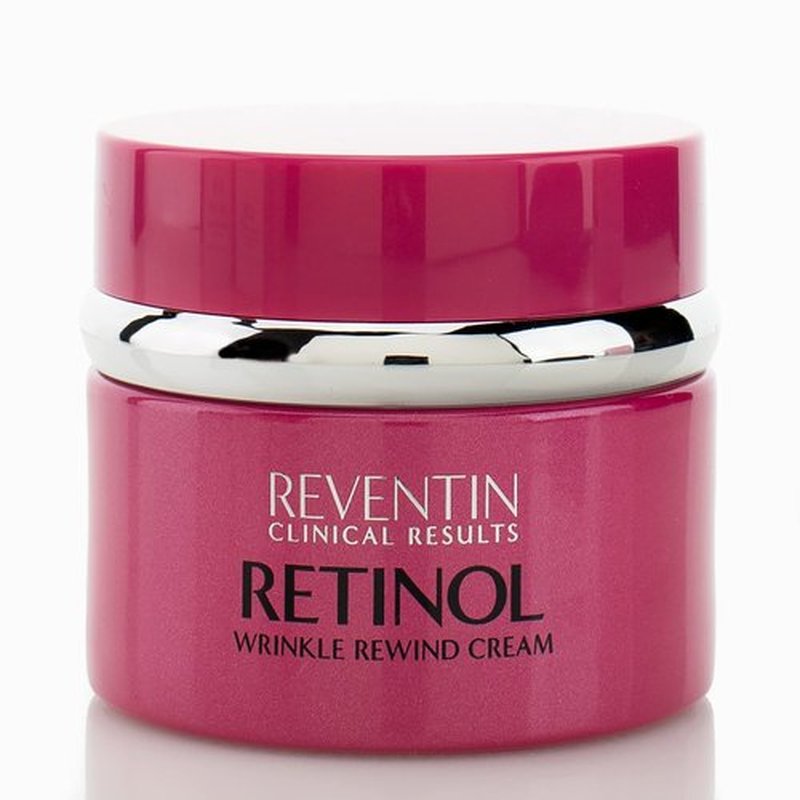 Reventin Clinical Results Retinol Wrinkle Rewind Anti Aging Face Lotion Moisturizer For Wrinkles, Age Spots, & Dry Skin - Retinol Night Cream with Aloe Vera, Vitamin E, & Niacinamide, 1.5 Fl Oz