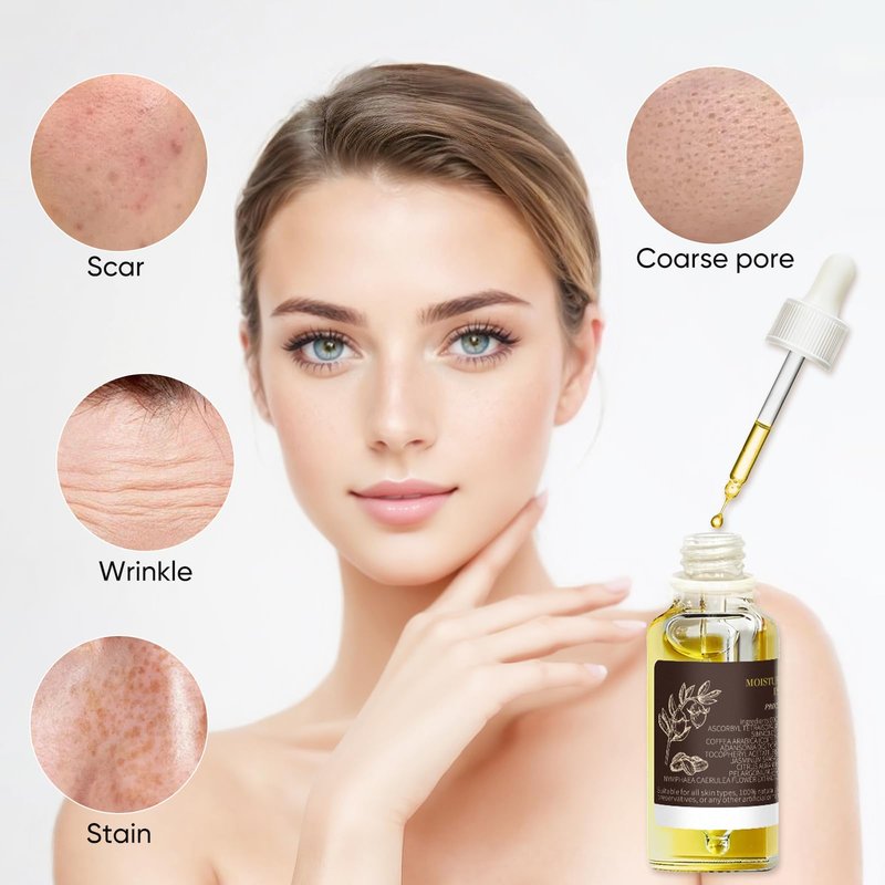 UWPU-IU Oil Natural Extraction of Bakuchiol, Wrinkles and Age Spots, Oil for Scars Enhancement of Skin Collagen Moisturized, for all Skin Types-30ml / 1 Oz